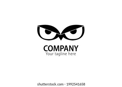 Angry Owl Logo Template Design Vector Stock Vector (Royalty Free ...