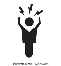 Stress Pictogram Images, Stock Photos & Vectors | Shutterstock