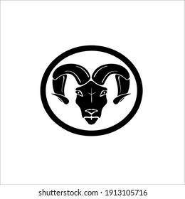 Angry Ram Symbol Logo Tattoo Design Stock Vector (Royalty Free ...