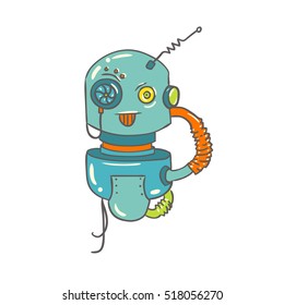 Angry robot