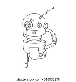 Angry robot