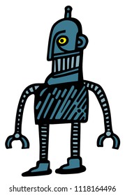 angry robot icon