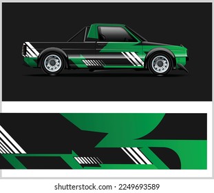 Angry shark face vector decal wrap design for truck