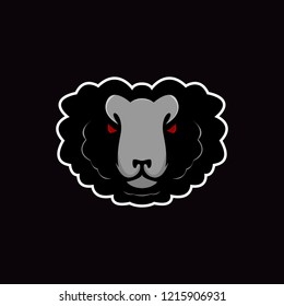 Angry Sheep Mascot/ Gaming Logo