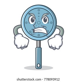 Angry skimmer utensil character cartoon