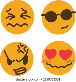 angry, stylish, like, afraid, furious