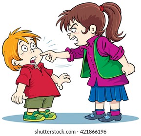 4,426 Boy Bully Cartoon Images, Stock Photos & Vectors | Shutterstock