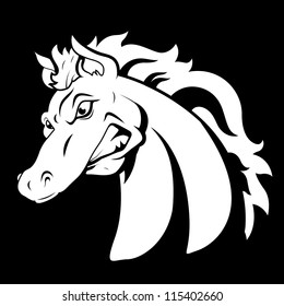 Angry Tattoo mascots Vector collection