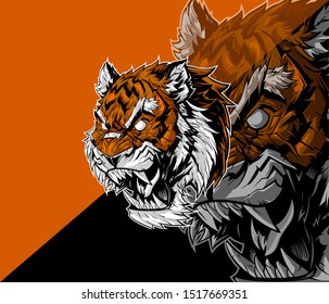 9,699 Angry tiger cartoon Images, Stock Photos & Vectors | Shutterstock