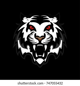 Angry Tiger Face Images Stock Photos Vectors Shutterstock