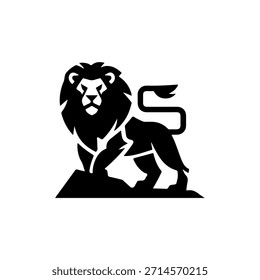 Angry Tiger Vector Silhouette Design