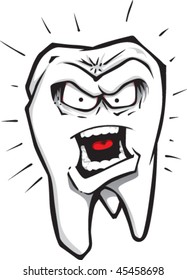Angry tooth/toothache