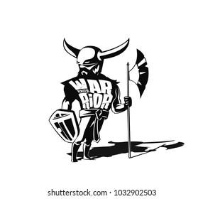 Angry warrior with armor and hoplite shield, Hand Drawn Sketch Vector illustration.