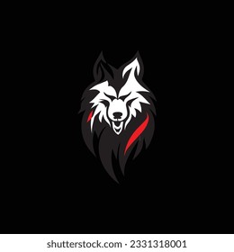 Edición limitada de Angry Wolf Head Design