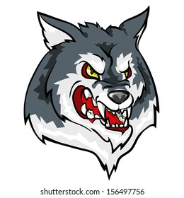 Angry Wolf mascot