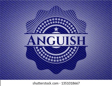 Anguish with denim texture