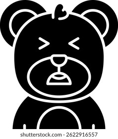 Diseño de icono de Vector de línea de angustia