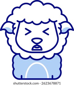 Anguish Line vetor Ícone Design