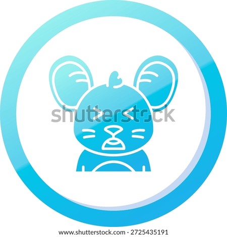 Anguish Line vector Icon Design