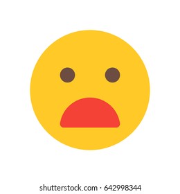anguished emoji