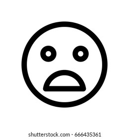 anguished emoji