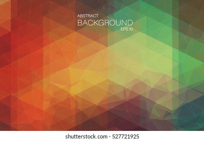 Angular abstract background with triangle shapes