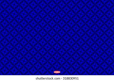 angular abstract dark blue pattern with aqua texture with indigo triangle with abstract cornflower line isolated on aquamarine background. vector illustration