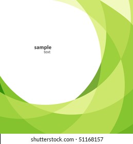 angular background of green in a mosaic