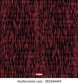 angular black magenta pattern with rhombus on copper background. vector illustration