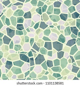 Angular elements. Marble pattern. Granite texture. Seamless camouflage. A grid made of striped diagonal squares.