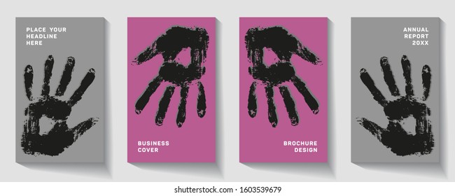 Angular geometrical lines notebook cover vector. Minimalistic notepad cover template. Colorful title page backdrop for school, dairy or notepad.