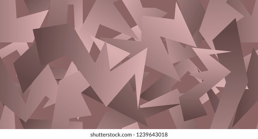 Angular gradient shapes superimposed on each other. Vector seamless background for your website