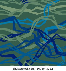 angular interlacing threads