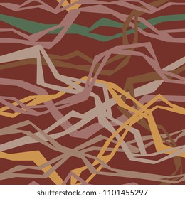 angular interlacing threads