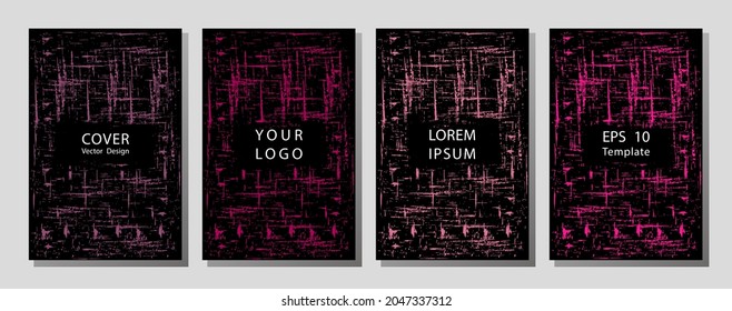 Angular memphis notepad cover background.  Cool memphis texture front page with white and geometrical shapes. Memphis notepad cover backdrop for student.