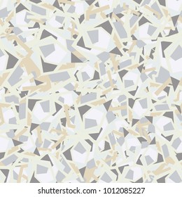 Angular spots scattered in random order. Fashionable camouflage. For hunters, fishermen, tourists and mods. For backgrounds, wall-papers, design, computer games and other design.