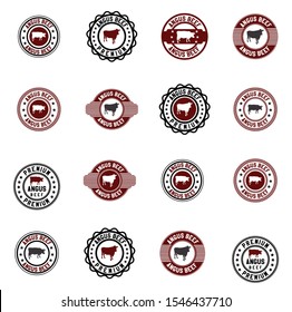 angus beef logo design inspiration