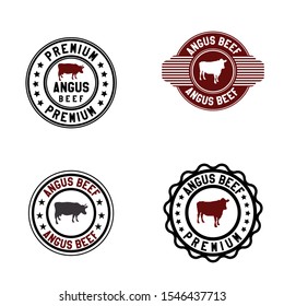 angus beef logo design inspiration