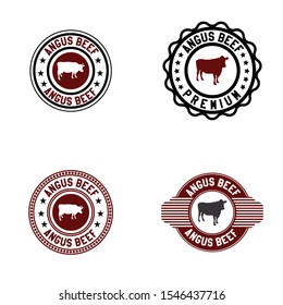 angus beef logo design inspiration