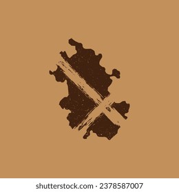 Anhui Map - World Map International vector template. China region silhouette vector illustration