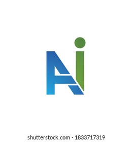 ANI Letter logo business template vector icon