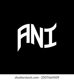 ANI Logo Design, ANI einfache und moderne Logo. ANI luxuriöses Alphabet Design  
