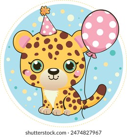 Animais cute zoo safari party birthday