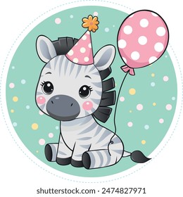 Animais cute zoo safari party birthday