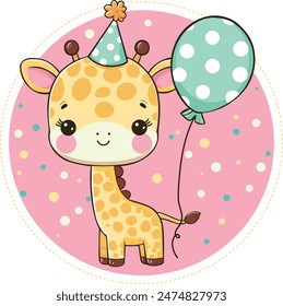 Animais cute zoo safari party birthday