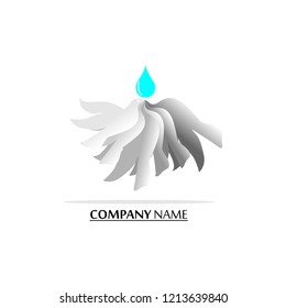 Animal abstarct simple logo. Creative inspiration concept