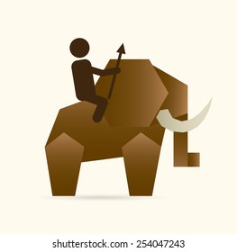 animal abstract design, vector illustration eps10 graphic 