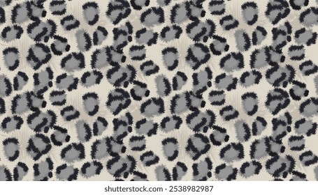 Animal abstract leopard print texture design