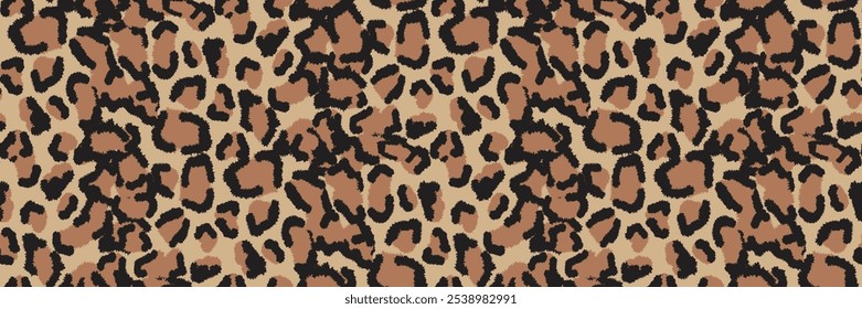 Design de textura de impressão de leopardo abstrato animal