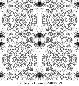 Animal abstract print seamless vector design can be used as interior pattern or clothes pattern.